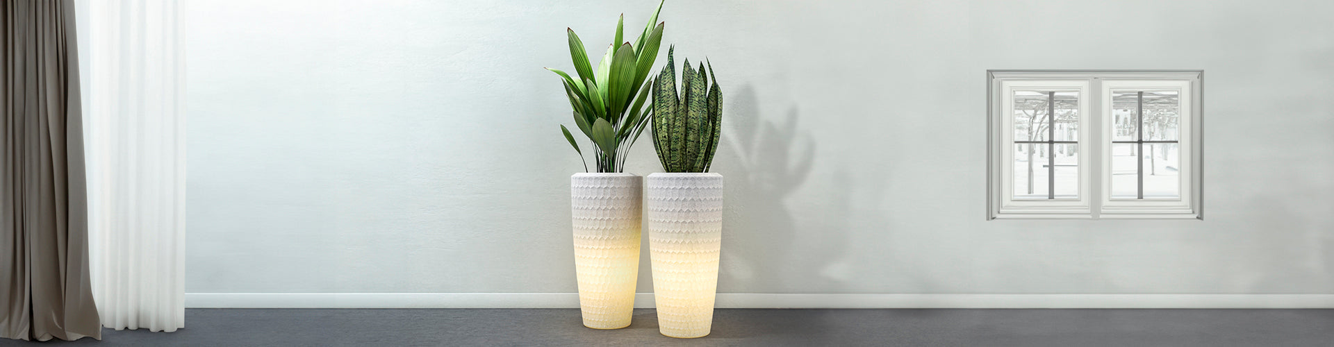 LED Planters