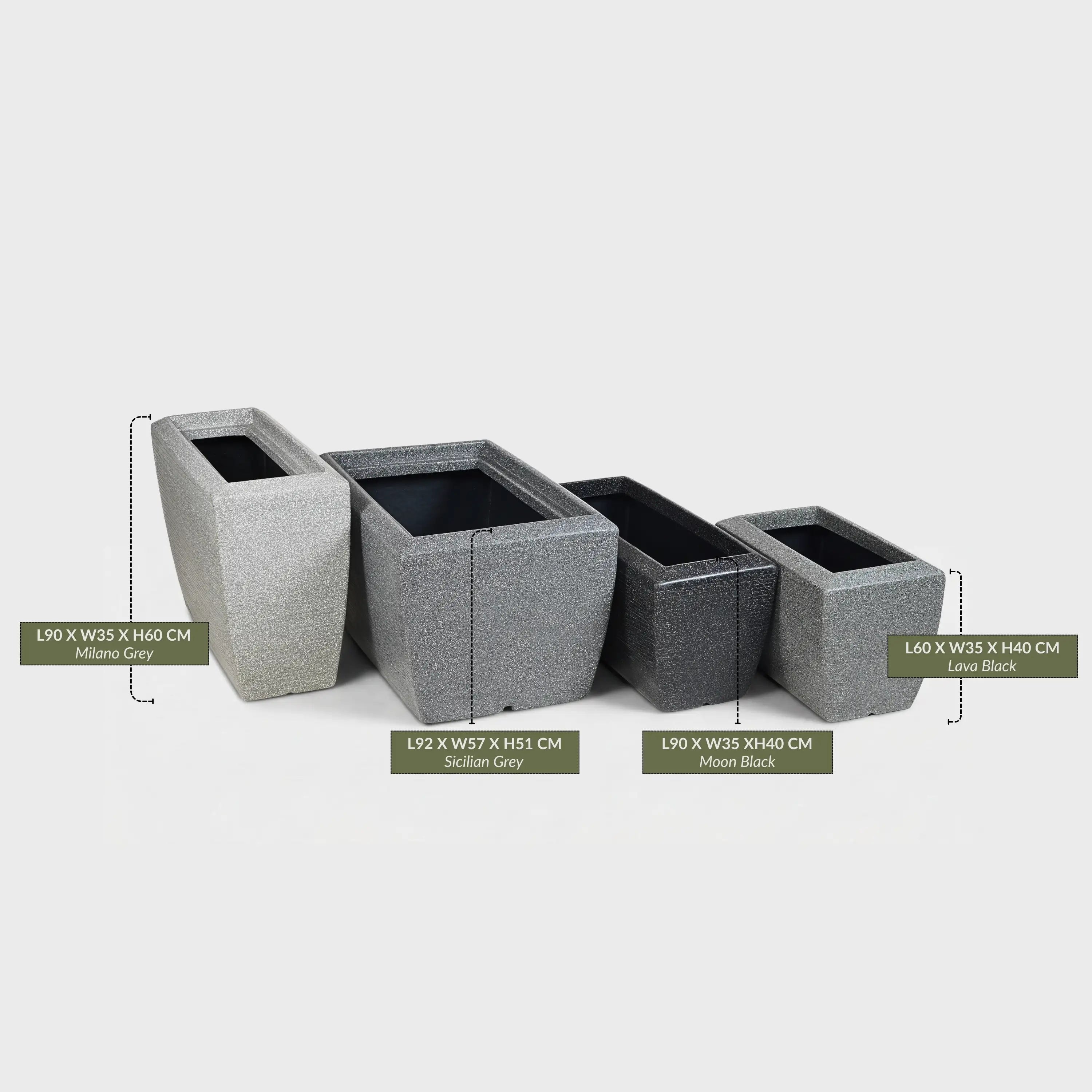 Cluster | L60 X W35 X H40 CM | L90 X W35 X H40 CM | L92 X W57 X H51 CM | L90 X W35 X H60 CM
