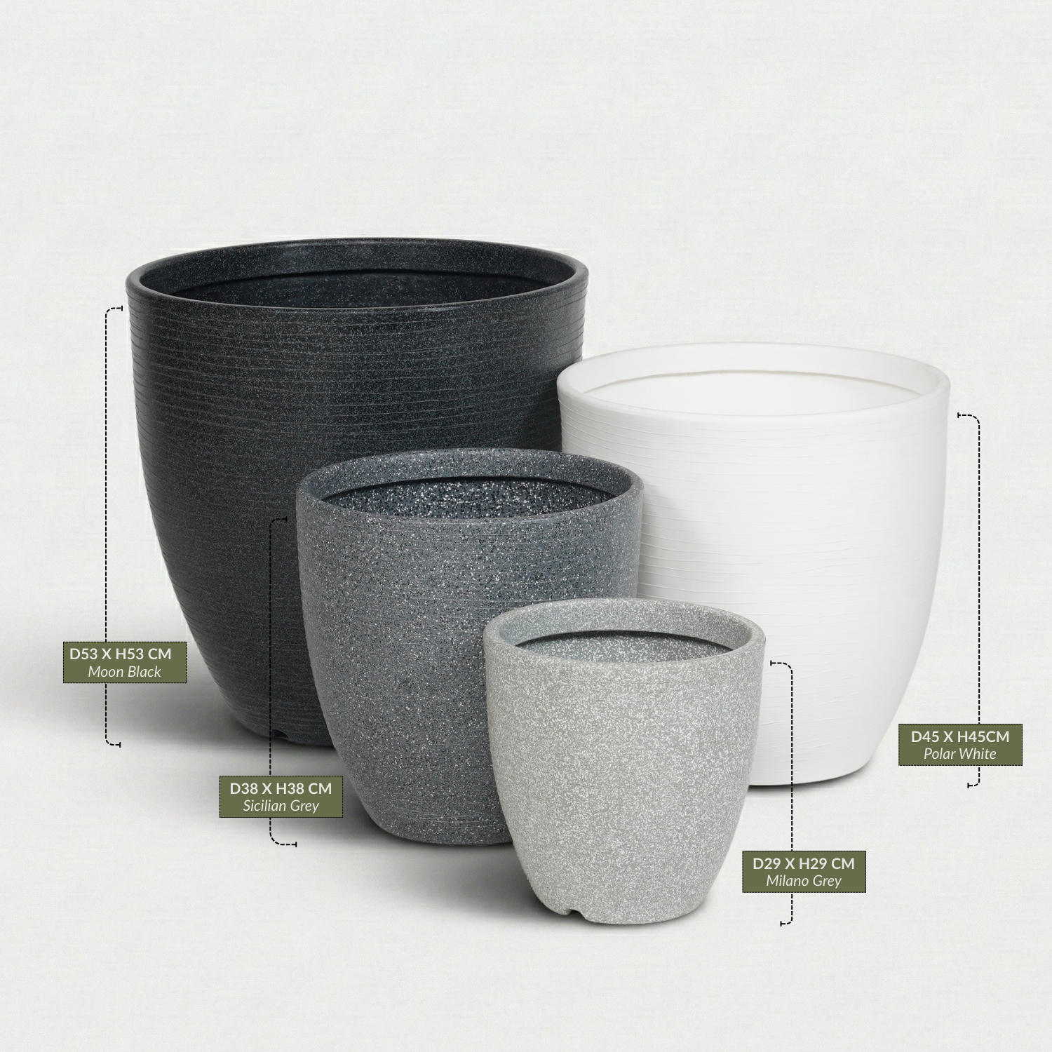 cluster | D45 X H45 CM