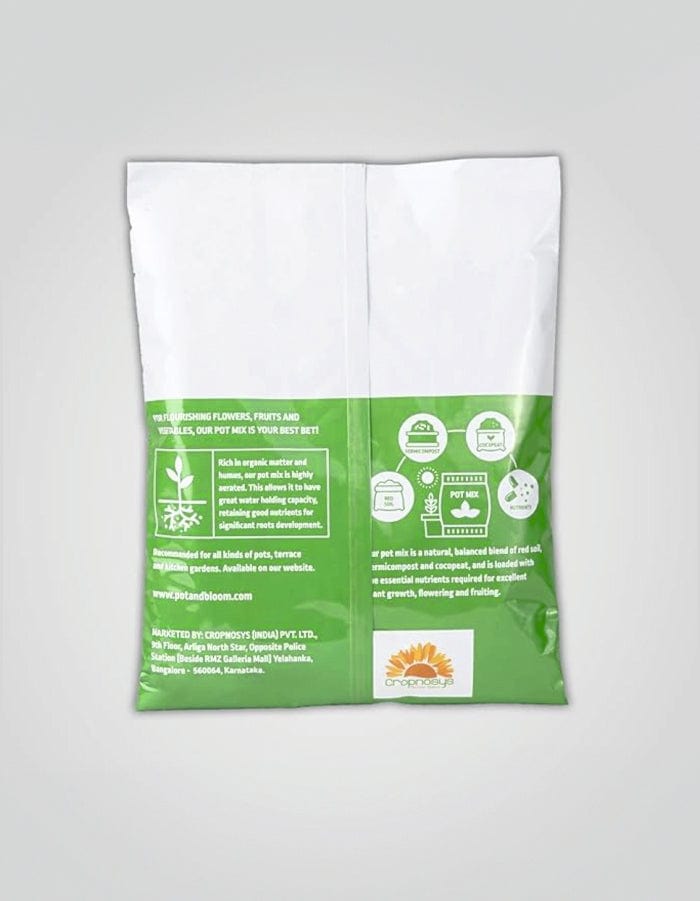 Sereno Accessories 5Kg Pot And Bloom Organic Pot Mix I Pack of 5 Kg