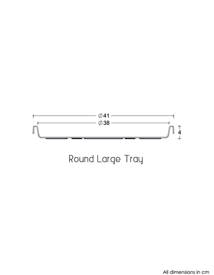 Round Bottom Tray