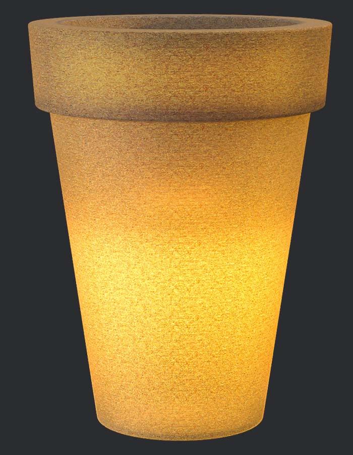 Sereno planters Elena LED Planter