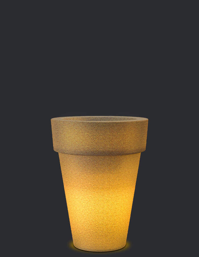 Sereno planters Elena LED Planter