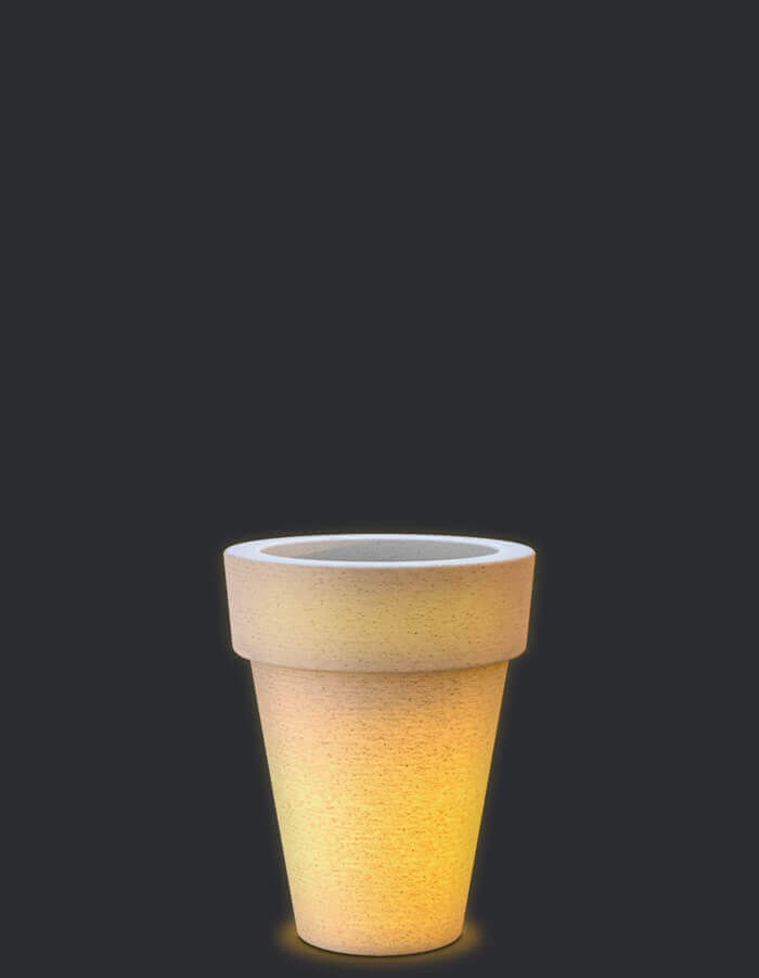 Sereno planters Elena LED Planter