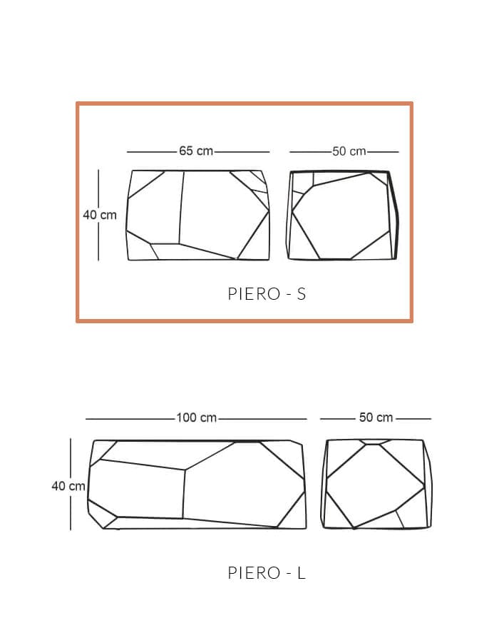 Sereno LED Furniture Piero Small LED Seater