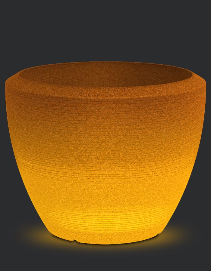 serenodelhi planters Piatto LED Extra Large Planter