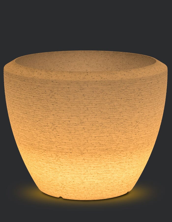 serenodelhi planters Piatto LED Extra Large Planter