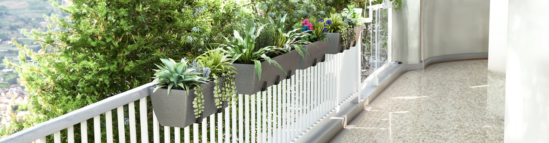 Railing Planters