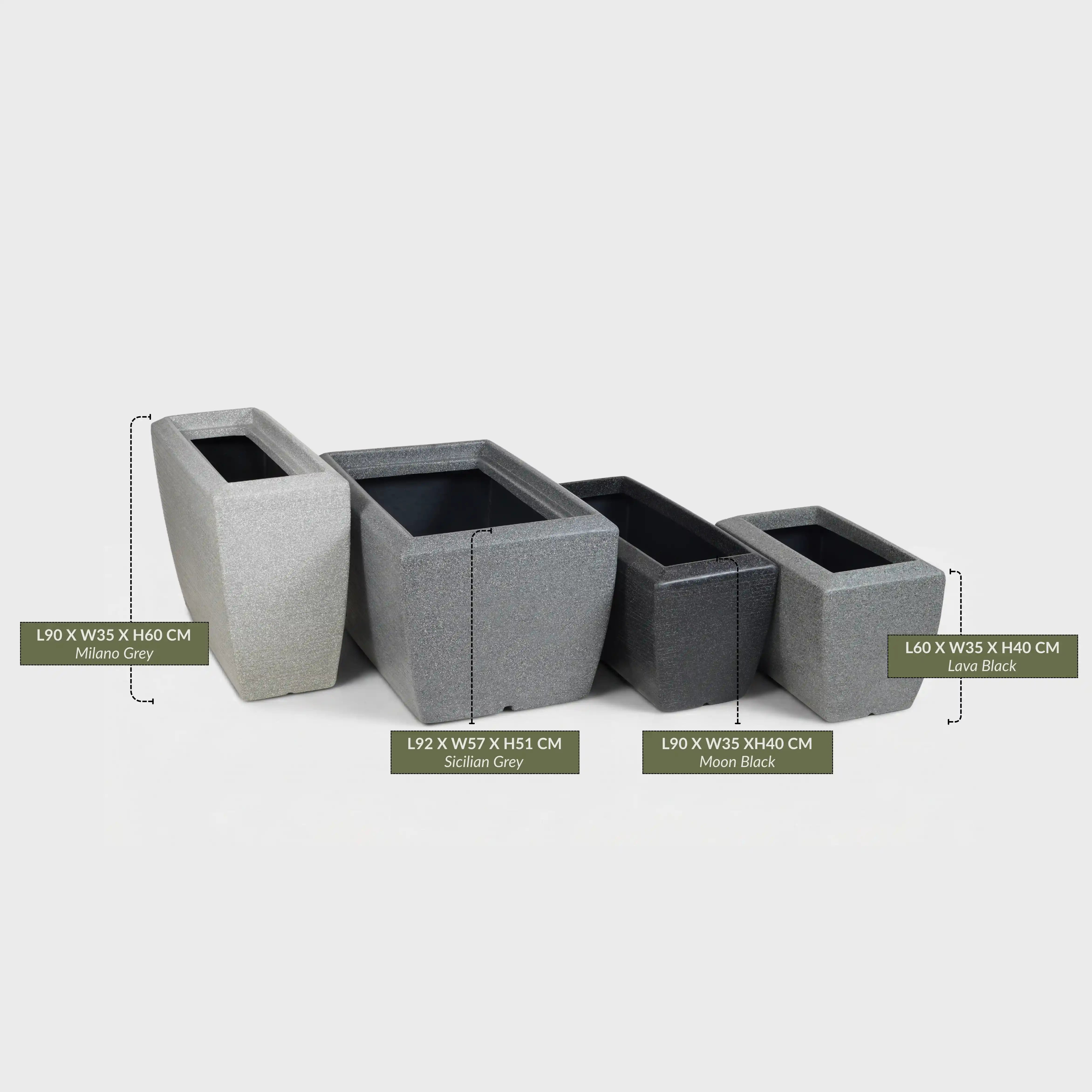 Cluster | L60 X W35 X H40 CM | L90 X W35 XH40 CM | L92 X W57 X H51 CM | L90 X W35 X H60 CM