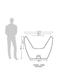 Piatto LED Planter