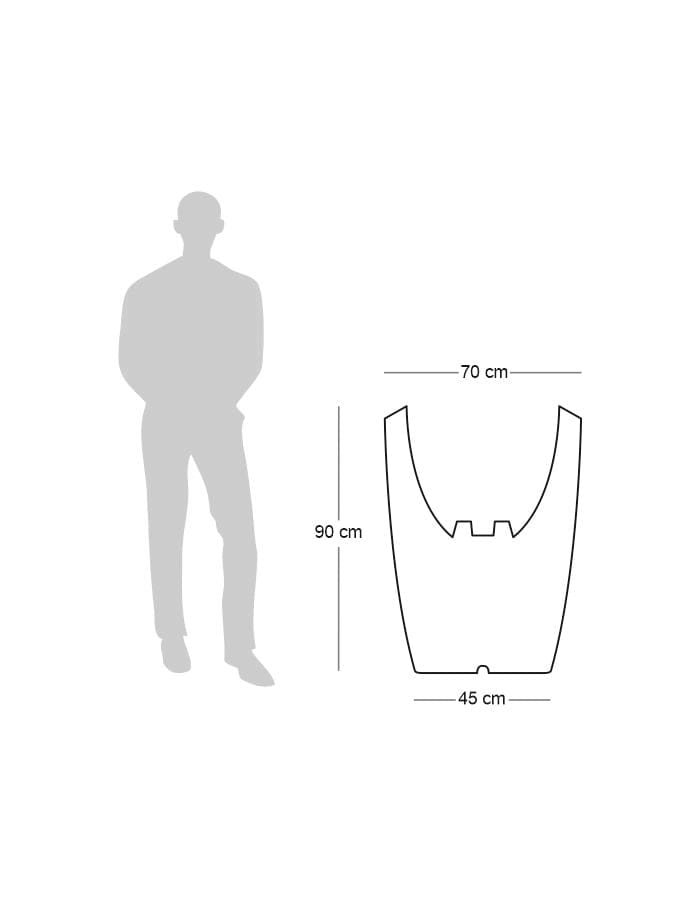 Sereno planters Chiara