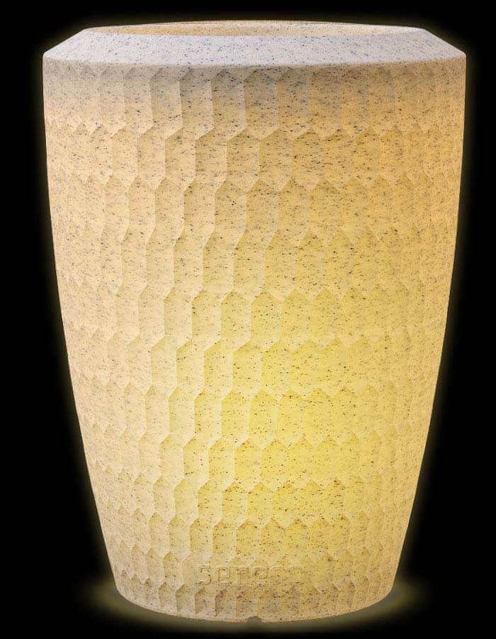 Sereno planters Chiara LED Planter