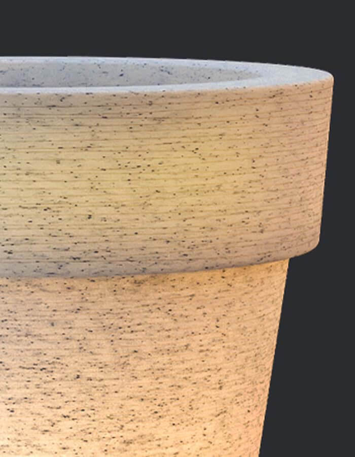Sereno planters Elena LED Planter