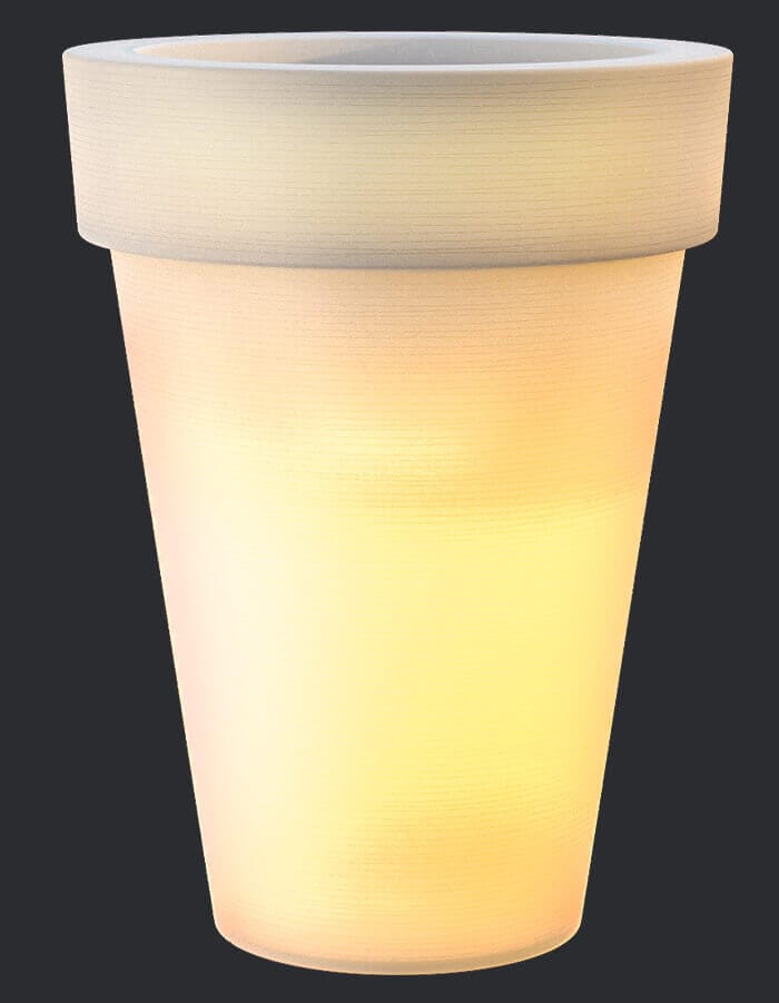 Sereno planters Elena LED Planter