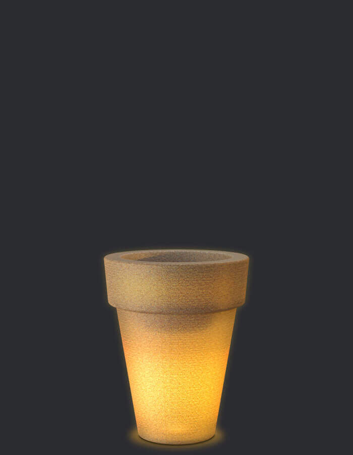 Sereno planters Elena LED Planter