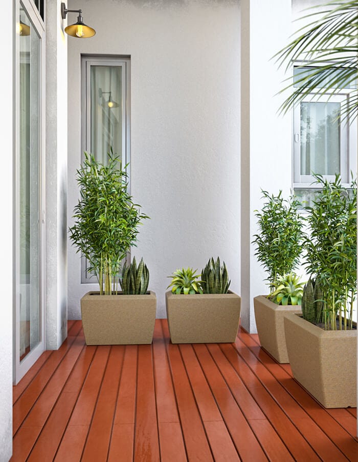 Sereno planters Linea