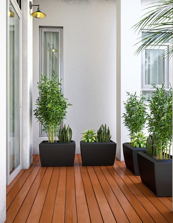 Sereno planters Linea