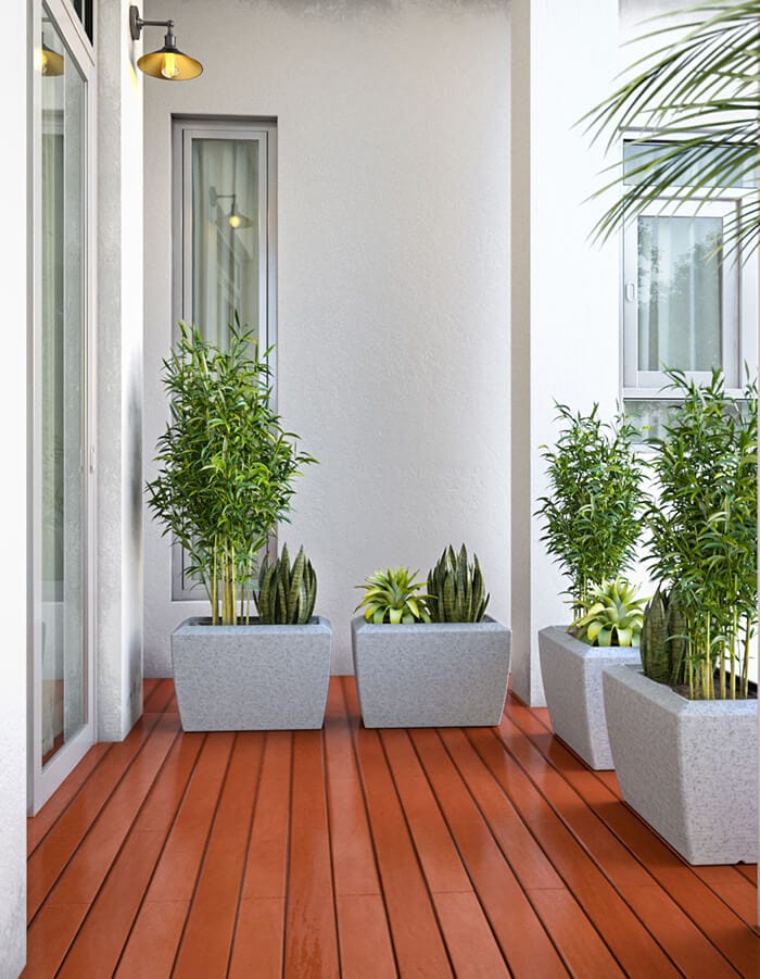Sereno planters Linea