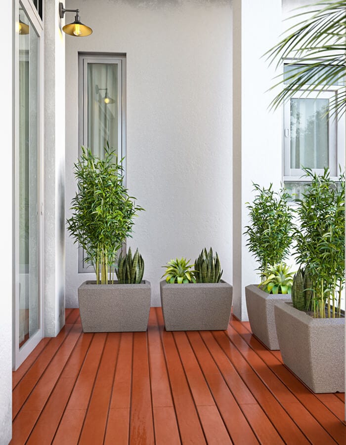 Sereno planters Linea