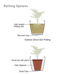 Sereno planters Piatto Slim