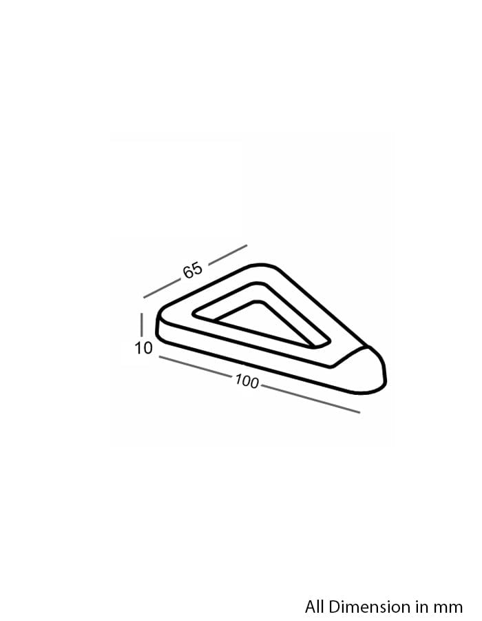 Sereno planters Tray Planter Toes  (Pack of 12)