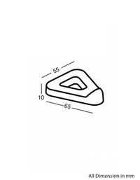 Sereno planters Tray Planter Toes  (Pack of 12)