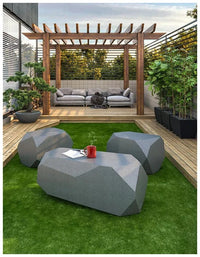 Sereno Stool L100 X W50 X H40CM / Sicilian Grey Piero Seater