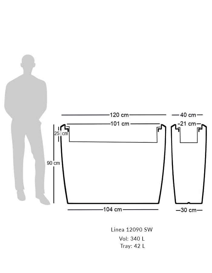 Linea Extra Large Planter