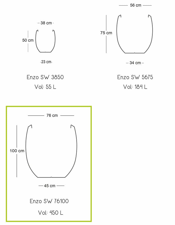 Enzo Large Planter