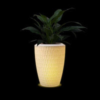 Chiara Medium LED Planter Combo (pack of 2)