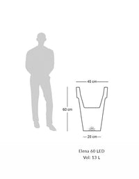 Elena LED Planter