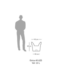 Eloisa LED Planter