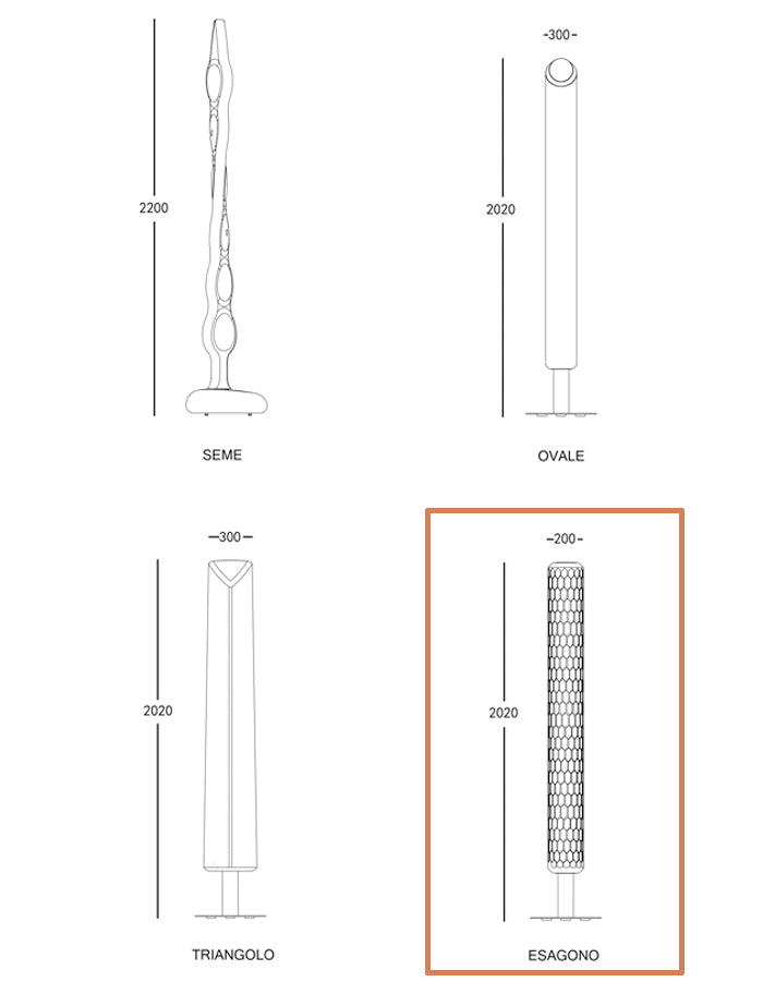 ESAGONO Lamp