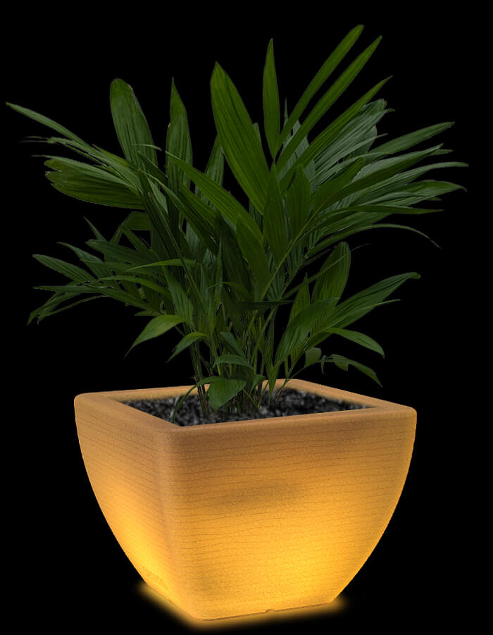 Orabella Large LED Planter