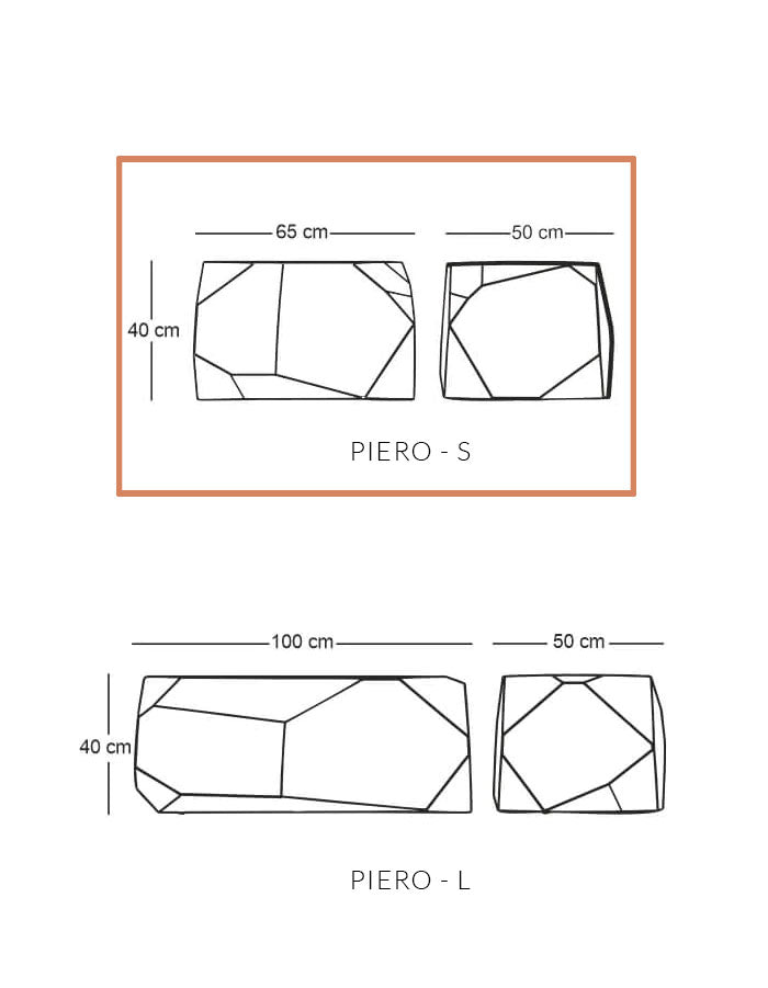 Piero Small LED Seater