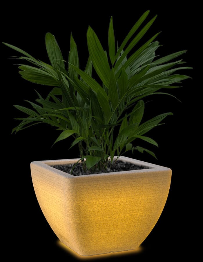 Sereno planters Orabella Large LED Planter