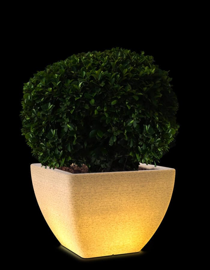 Sereno planters Orabella Large LED Planter