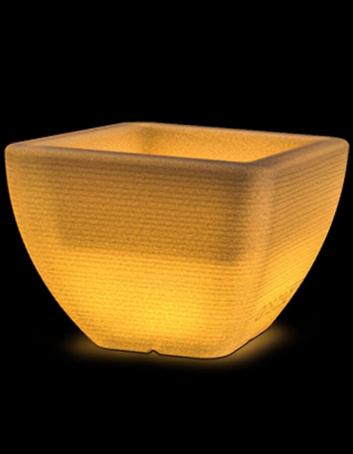 serenodelhi planters Orabella Medium LED Planter