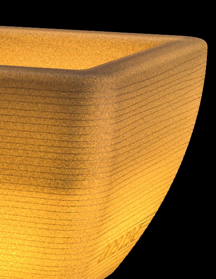 serenodelhi planters Orabella Medium LED Planter