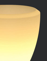 serenodelhi planters Piatto Large LED Planter