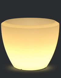 serenodelhi planters Piatto Large LED Planter