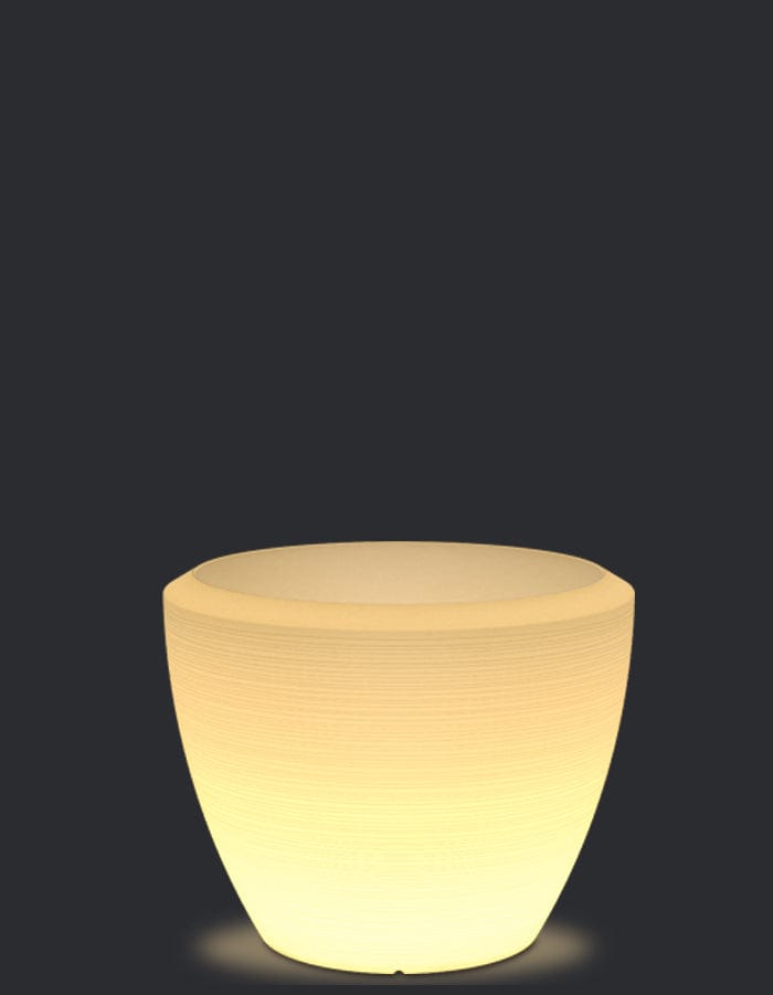 serenodelhi planters Piatto LED Extra Large Planter