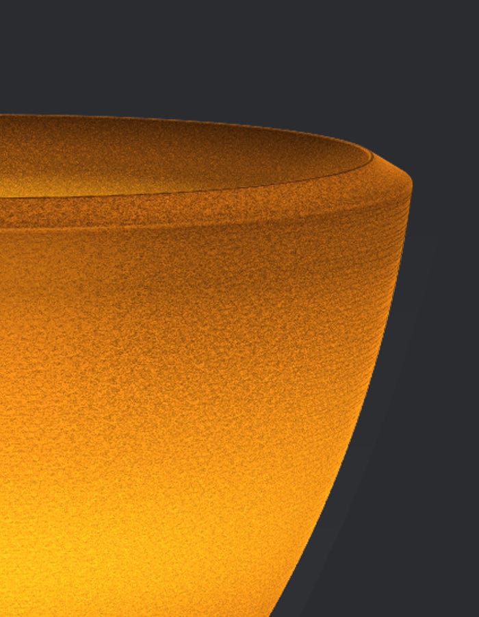 serenodelhi planters Piatto LED Extra Large Planter