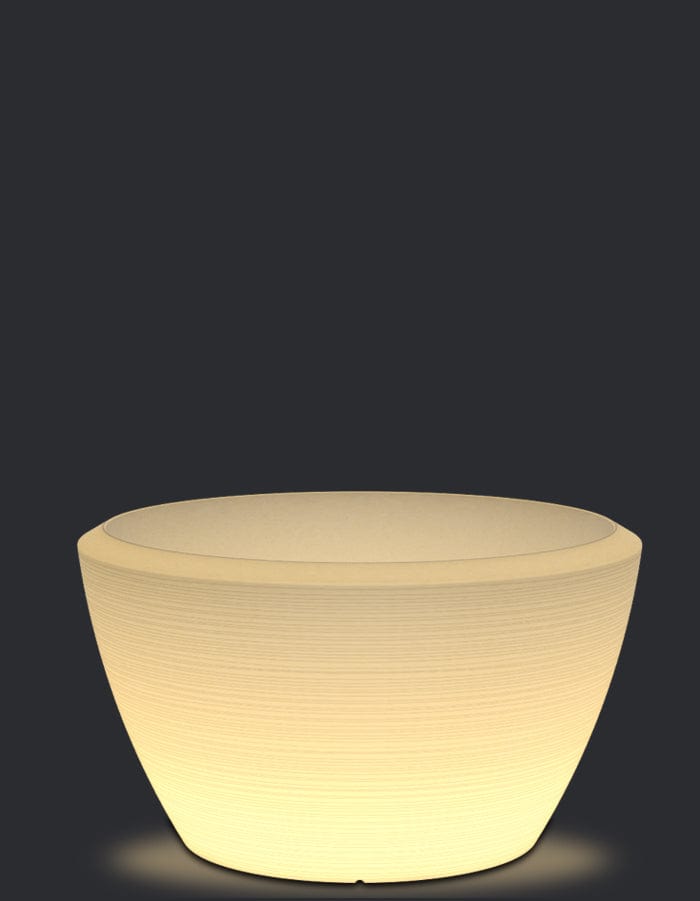 serenodelhi planters Piatto LED Extra Large Planter