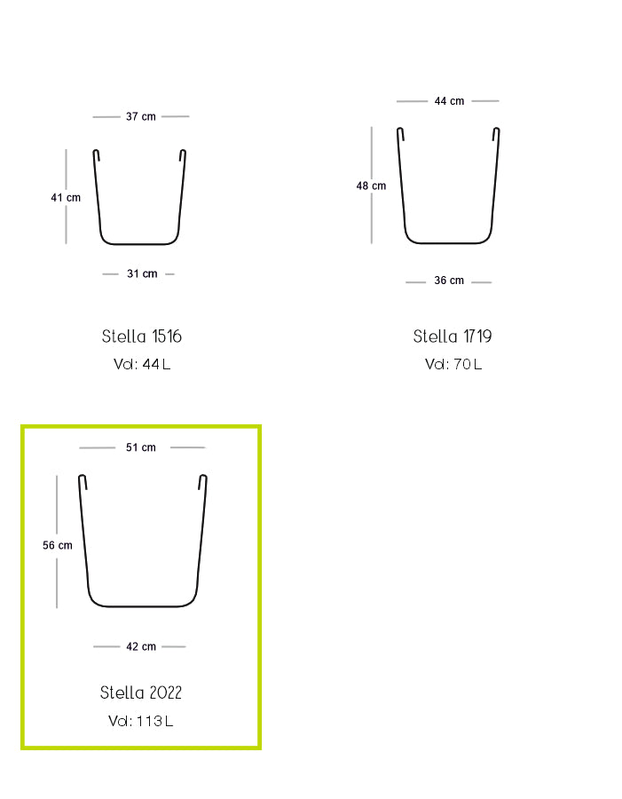 STELLA  - Medium Planter Combo (pack of 2)