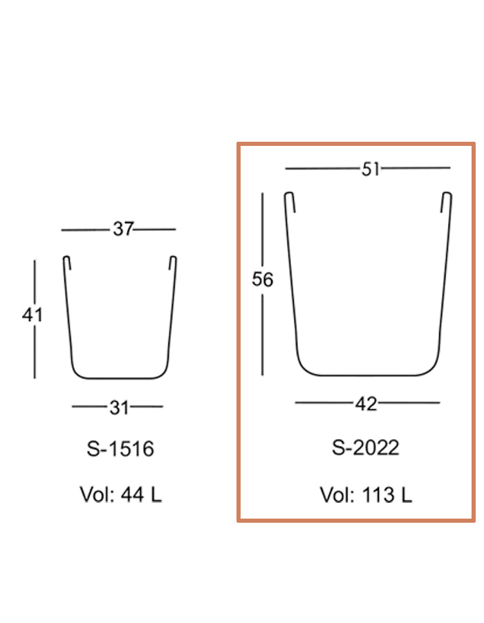 STELLA  - Medium Planter Combo (pack of 2)