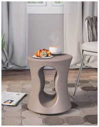 Sereno Stool D35 x H41 / Dholpur Beige SEDE